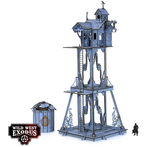 

Миниатюра Warcradle Studios Wild West Exodus Scenics: Red Oak Watchtower