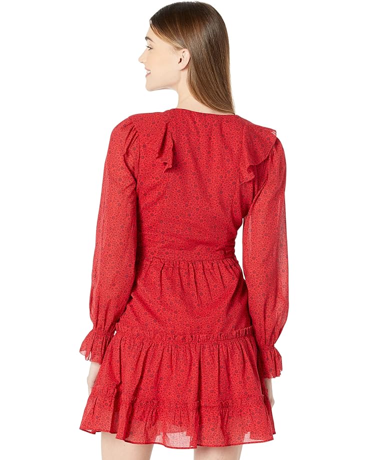 Платье Joie Adanson, цвет True Red/Plum Perfect
