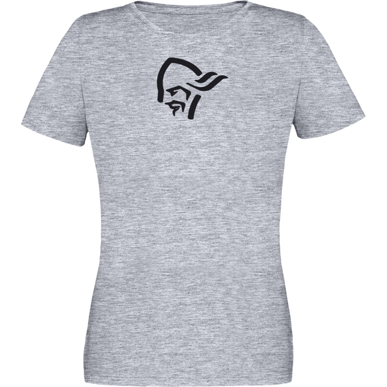 Женская хлопковая футболка /29 Викинг Norrona, серый