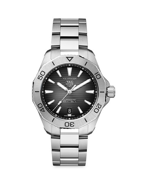 цена Автоматические часы Aquaracer Professional 200, 40 мм TAG Heuer, цвет Black