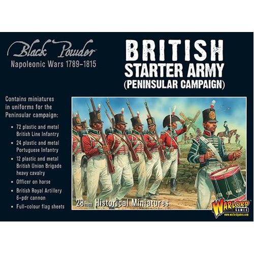 Фигурки Napoleonic British Starter Army (Peninsular Campaign) Warlord Games