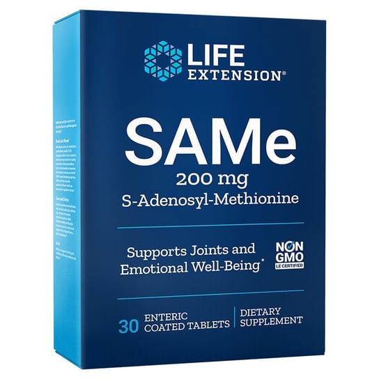 SAMe 200 мг (30 таблеток) Life Extension life extension пакетики с комплексом питательных веществ усовершенствованный состав 30 шт