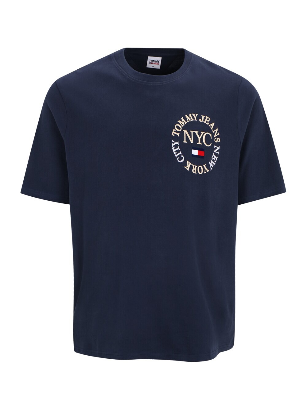 

Футболка Tommy Jeans Plus Timeless, темно-синий