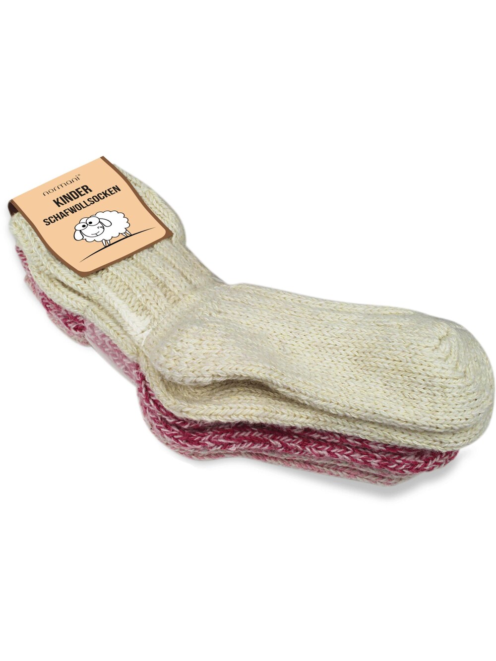 цена Спортивные носки Normani, бежевый/розовый