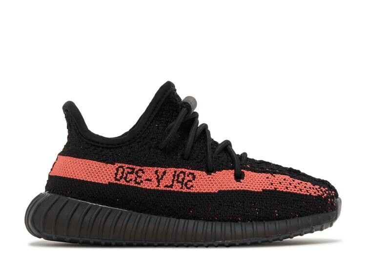 

Кроссовки Adidas YEEZY BOOST 350 V2 INFANTS 'RED', черный