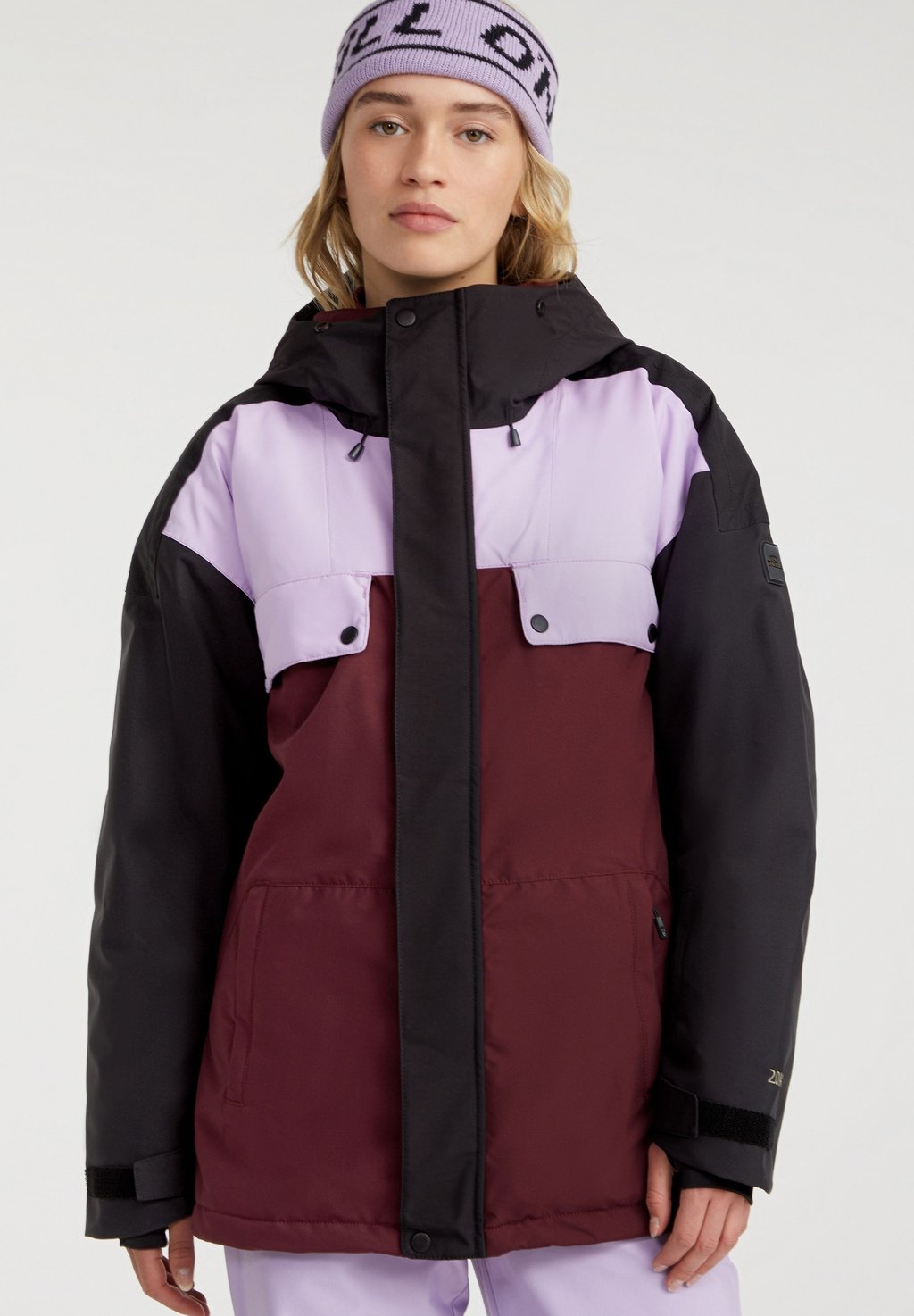 Куртка для сноуборда ORIGINALS O'Neill, цвет black out colour block