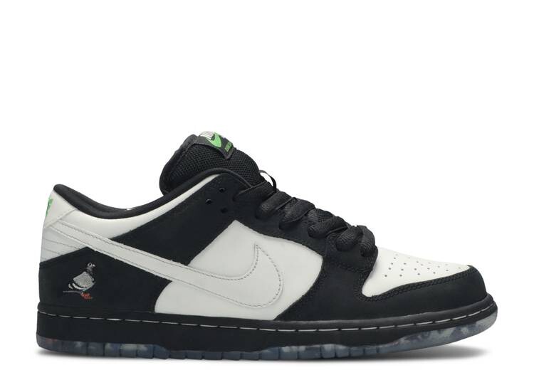 

Кроссовки Nike JEFF STAPLE X DUNK LOW PRO SB 'PANDA PIGEON' LASER-ETCHED, черный