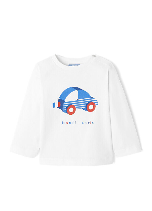 

Футболка с длинным рукавом с рисунком для мальчика для мальчика Jacadi Paris