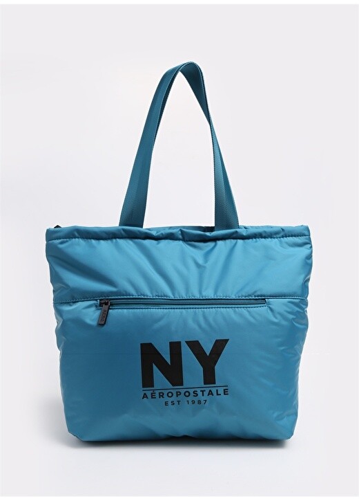 

Бирюзовая женская большая сумка Aeropostale