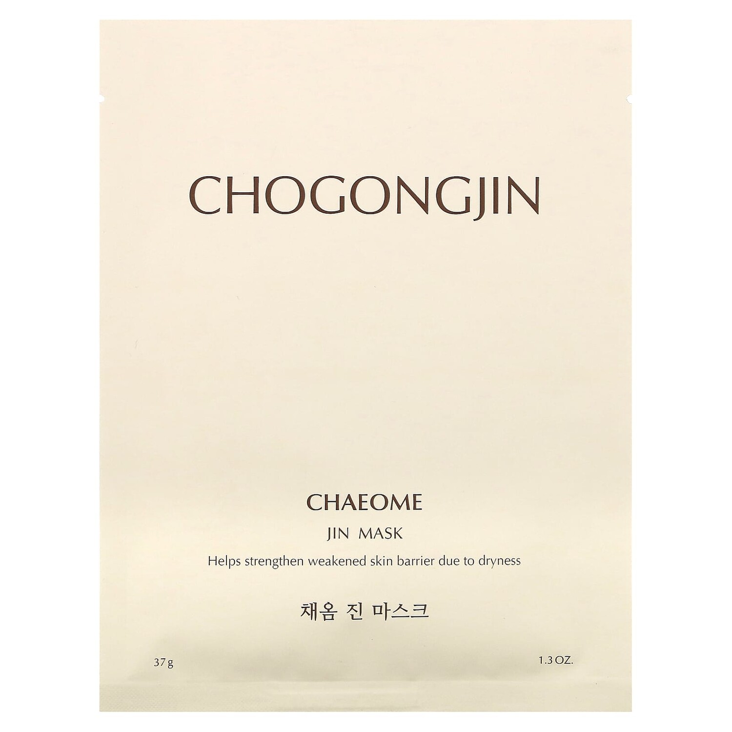 

Chogongjin, косметическая маска от Чеоме Джин, 1 шт., 37 г (1,3 унции), Missha