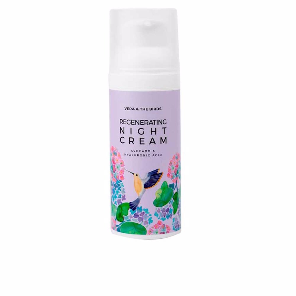 Крем для ухода за лицом Regenerating night cream Vera & the birds, 50 мл