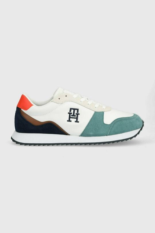 

Кожаные кроссовки RUNNER EVO LEATHER Tommy Hilfiger, синий