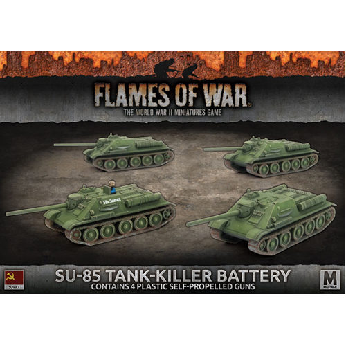Фигурки Flames Of War: Su-85 Tank-Killer Battery