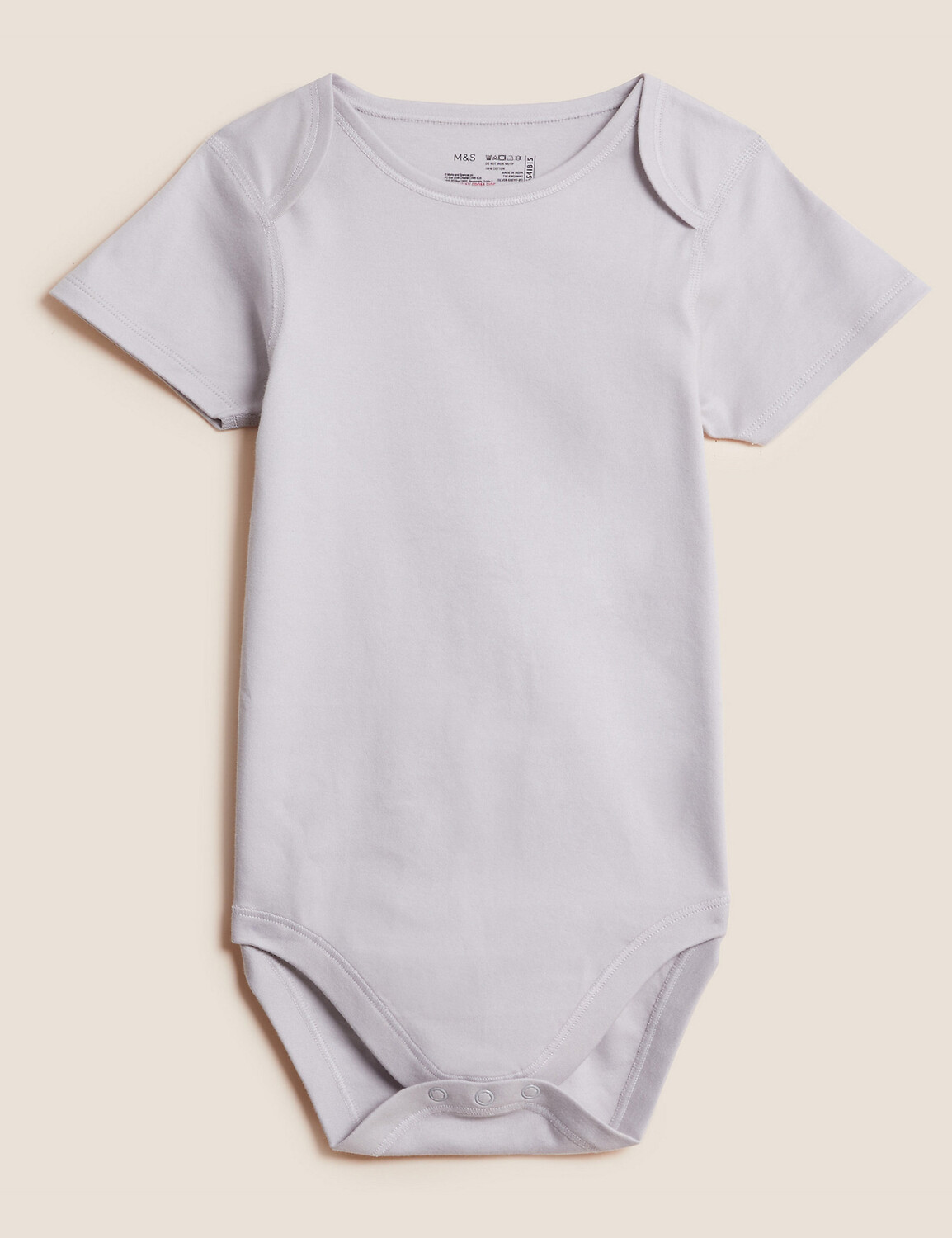 

Адаптивное боди из чистого хлопка (3–16 лет) Marks & Spencer