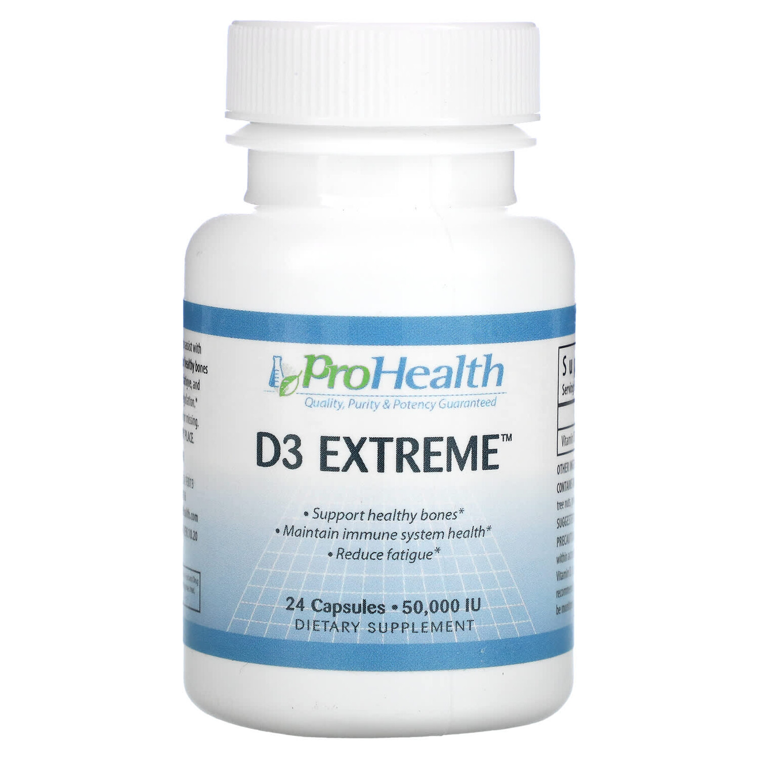 

D3 Extreme, 50 000 МЕ, 24 капсулы, ProHealth Longevity