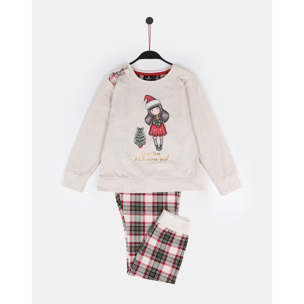 

Пижама Santoro London Chritsmas Wish, бежевый