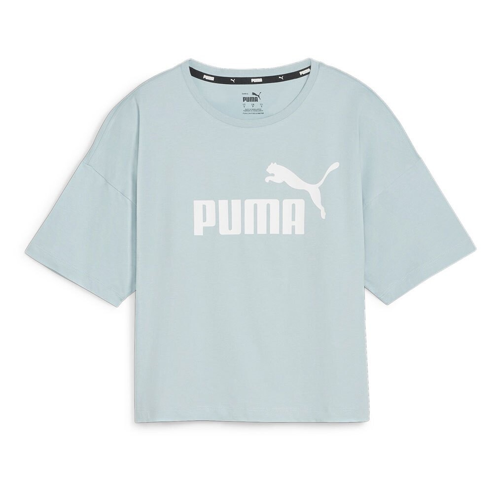 

Футболка с коротким рукавом Puma Ess Cropped Logo, синий