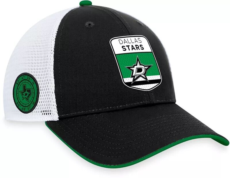 

Аутентичная кепка дальнобойщика NHL Dallas Stars 2023-2024 Pro Draft
