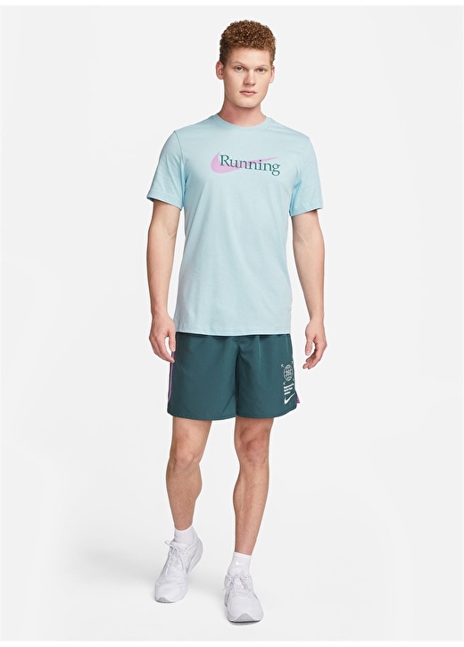 цена Синяя мужская футболка с круглым вырезом Nike