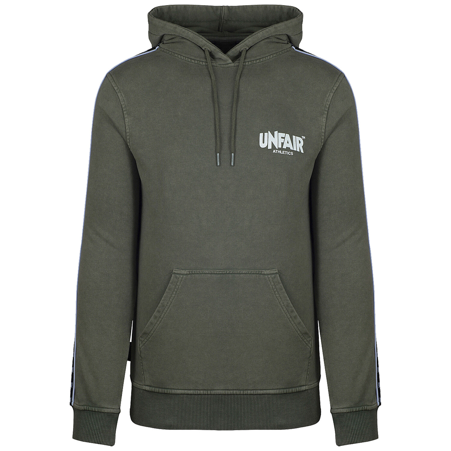 

Толстовка UNFAIR ATHLETICS Kapuzenpullover Classic Label Taped, оливковый