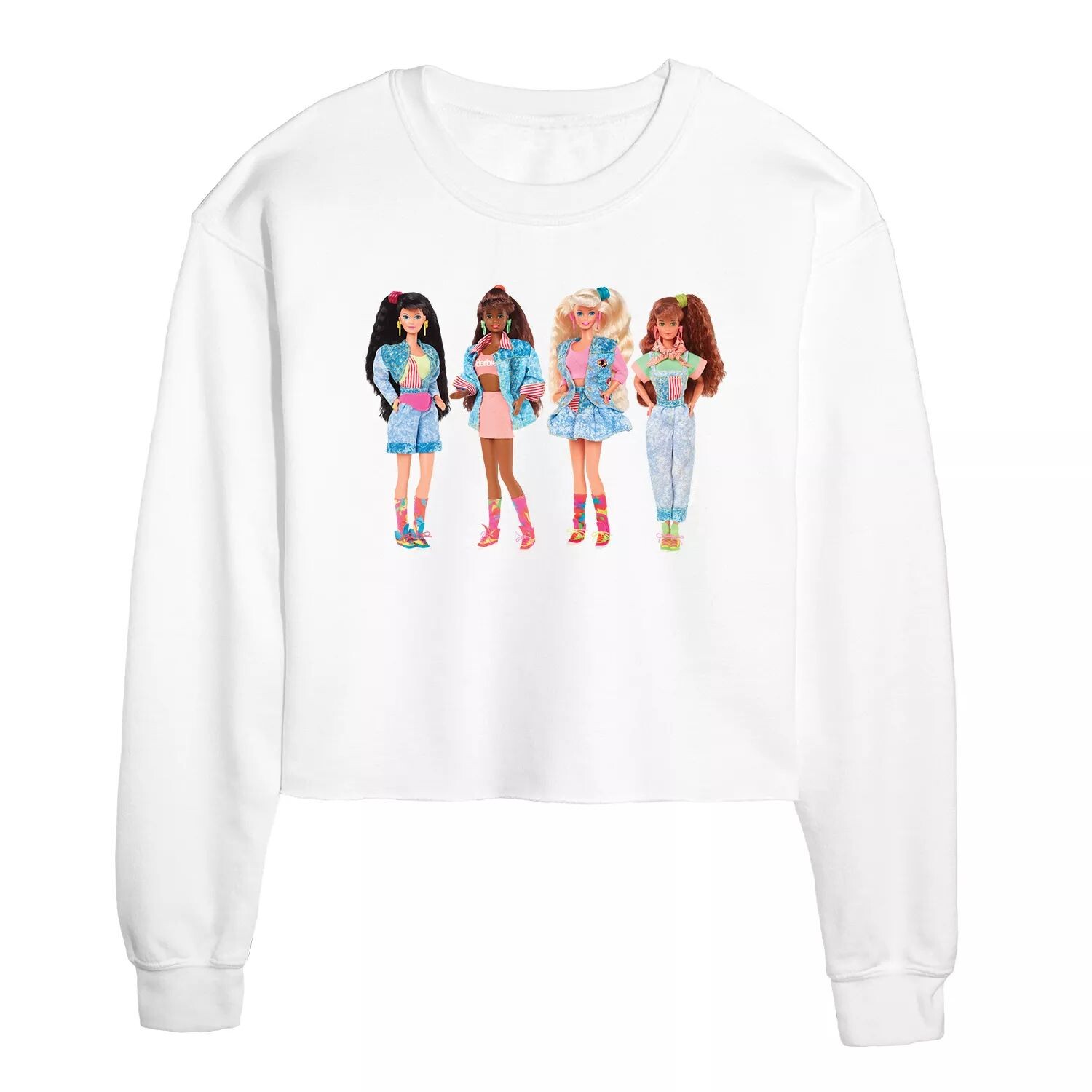 

Укороченный свитшот для подростков Barbie Retro Group Licensed Character