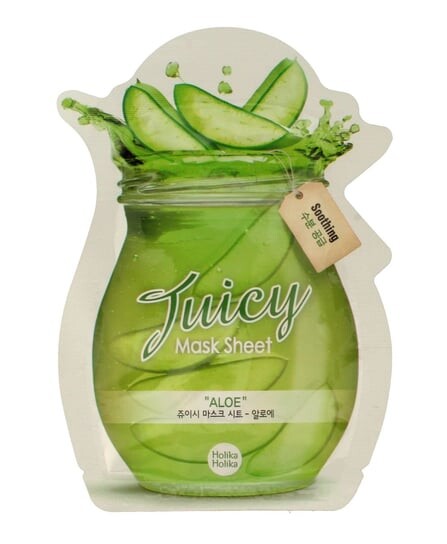 

Тканевая маска Juicy Mask, Увлажняющая тканевая маска с алоэ Holika Holika