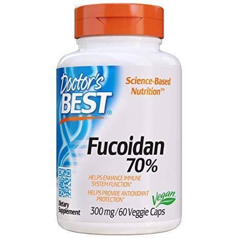 Фукоидан 70% - Экстракт фукоидана 300 мг (60 капс.) Doctor's Best фукоидан 70% doctor s best 60 таблеток