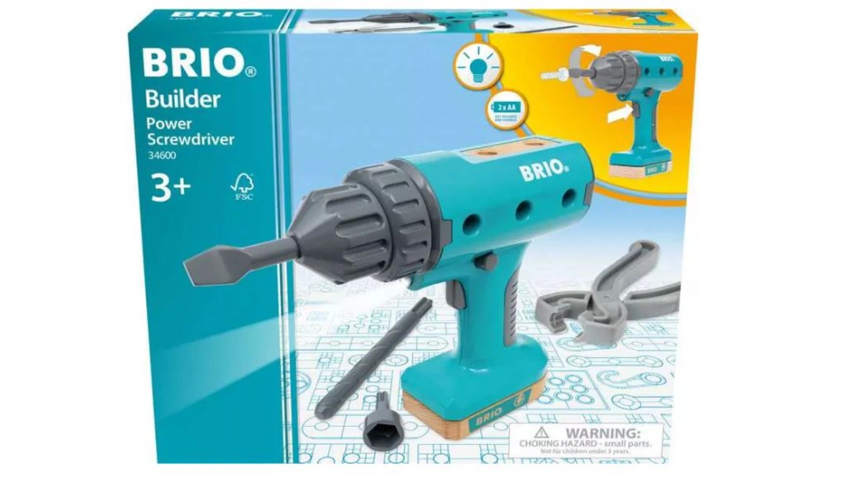 

Brio Builder Аккумуляторная отвертка конструктор