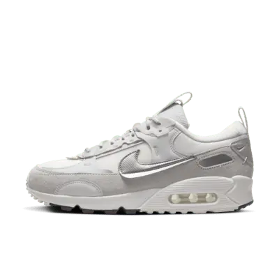 

Кроссовки Nike Air Max 90 Futura, цвет Pure Platinum/Photon Dust/Black/Metallic Silver