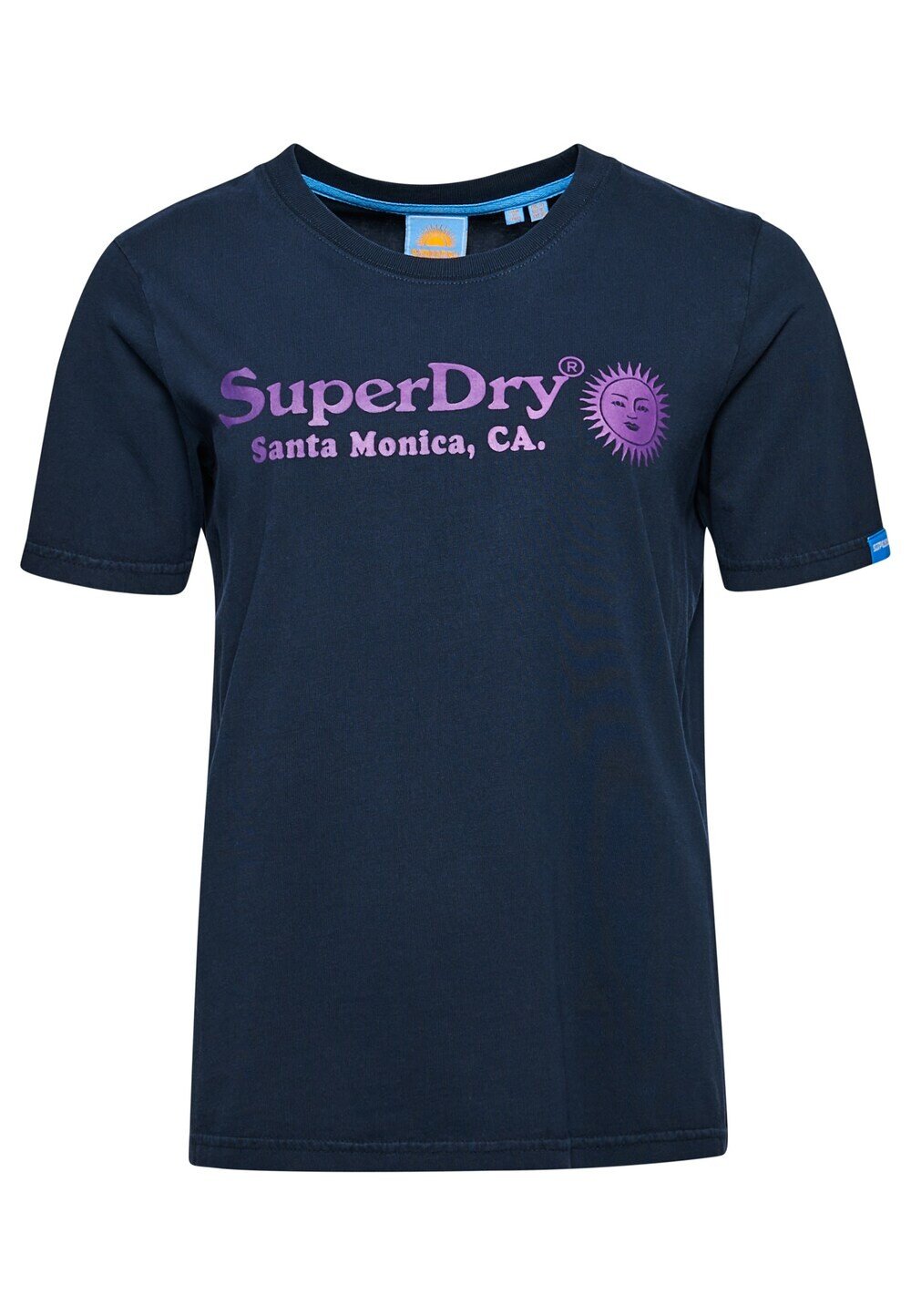 

Рубашка Superdry, синий/морской синий