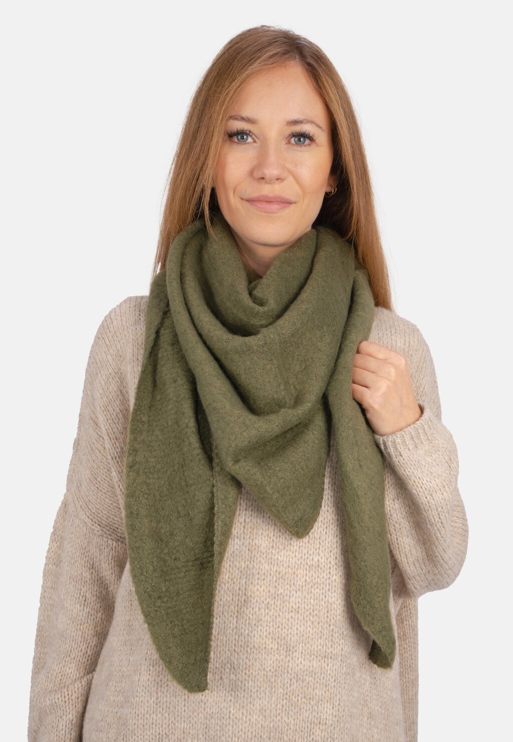 

Шарф PAOLA Seasons Of April, цвет khaki
