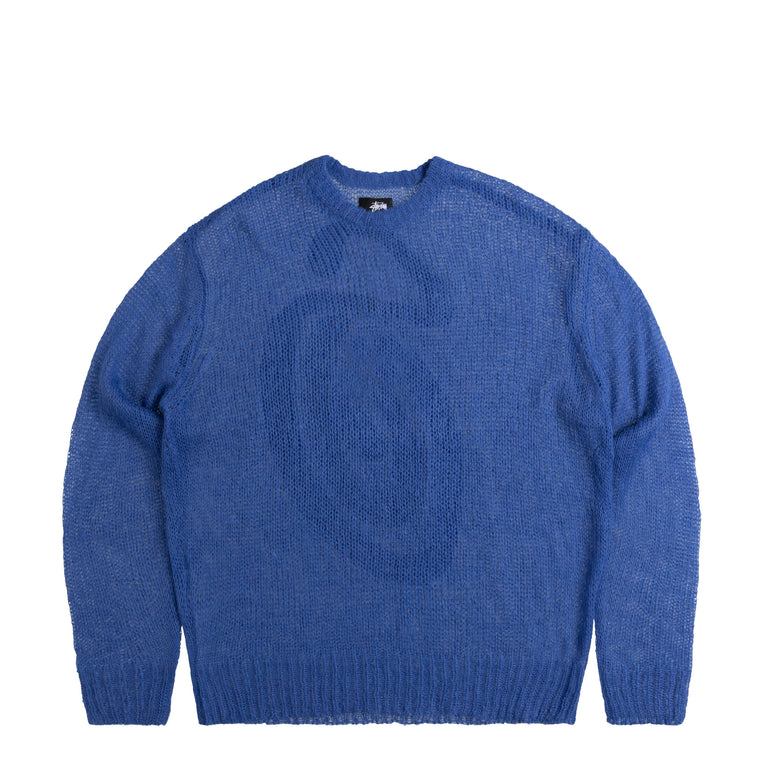 свитер ripndip f u knit sweater periwinkle m Свитер Loose Knit Sweater Stussy, синий