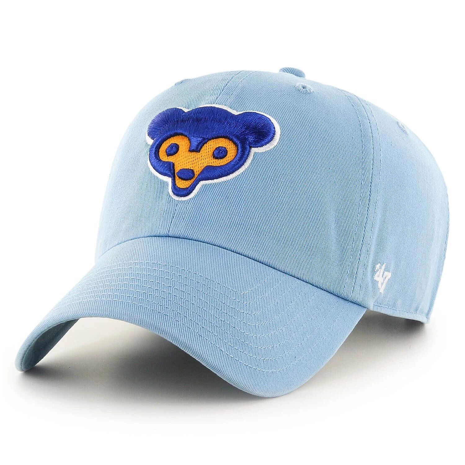 

Мужская голубая регулируемая шляпа с логотипом Chicago Cubs '47 Cooperstown Collection
