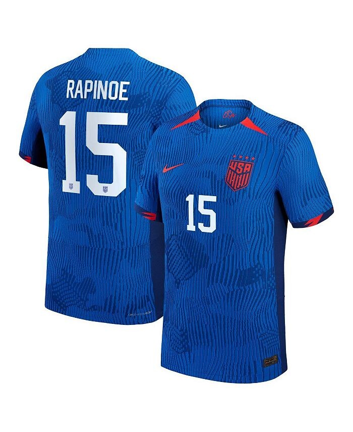 

Мужское аутентичное выездное джерси Megan Rapinoe Royal USWNT 2023 Nike, синий