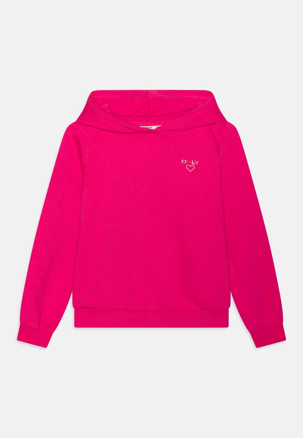 

Толстовка Kognoomi Logo Hood Kids ONLY, цвет fuchsia purple/multi-coloured, Розовый