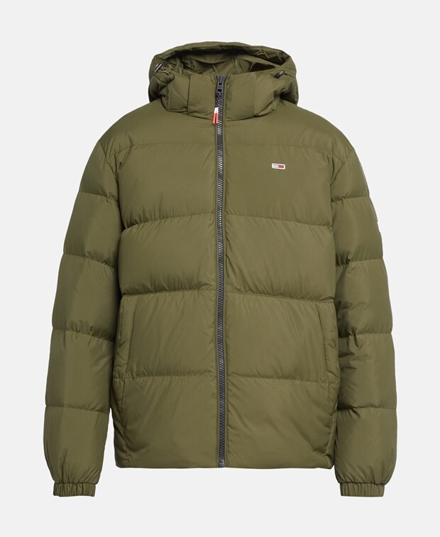 

Пуховик Tommy Jeans, хаки