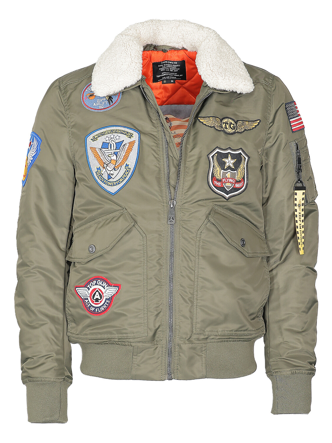 

Куртка TOP GUN Bomberjacke TG23005, оливковый