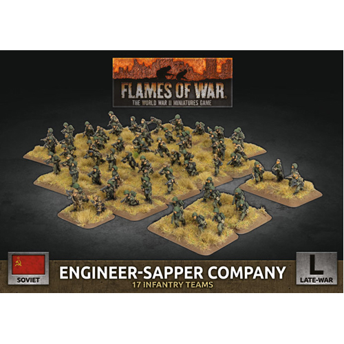 Фигурки Flames Of War: Engineer-Sapper Company (X67 Figs Plastic) фигурки flames of war storm group x50 figs plastic