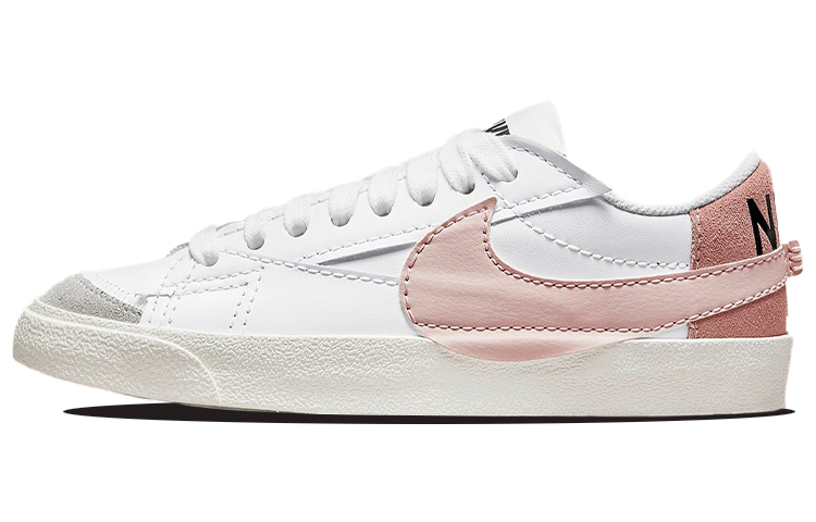 

Бело-розовые оксфорды Nike Blazer Low 77 Jumbo (женские), Розовый