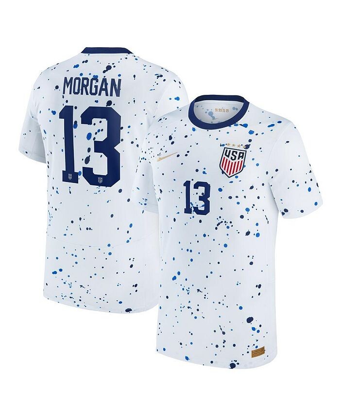 

Реплика мужского джерси Алекса Моргана USWNT 2023 Nike, белый