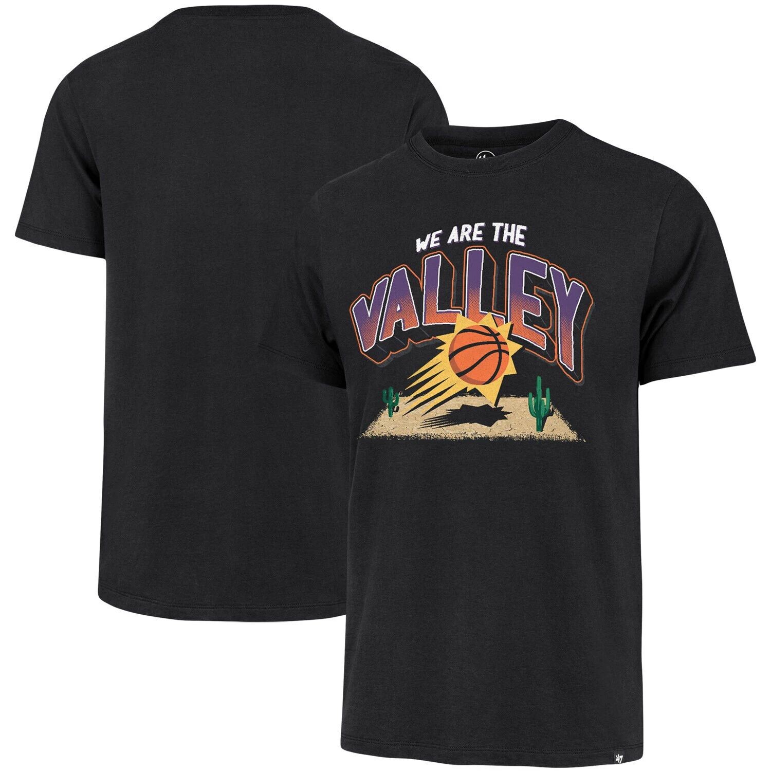 

Мужская футболка '47 Black Phoenix Suns, региональный Франклин, родной город