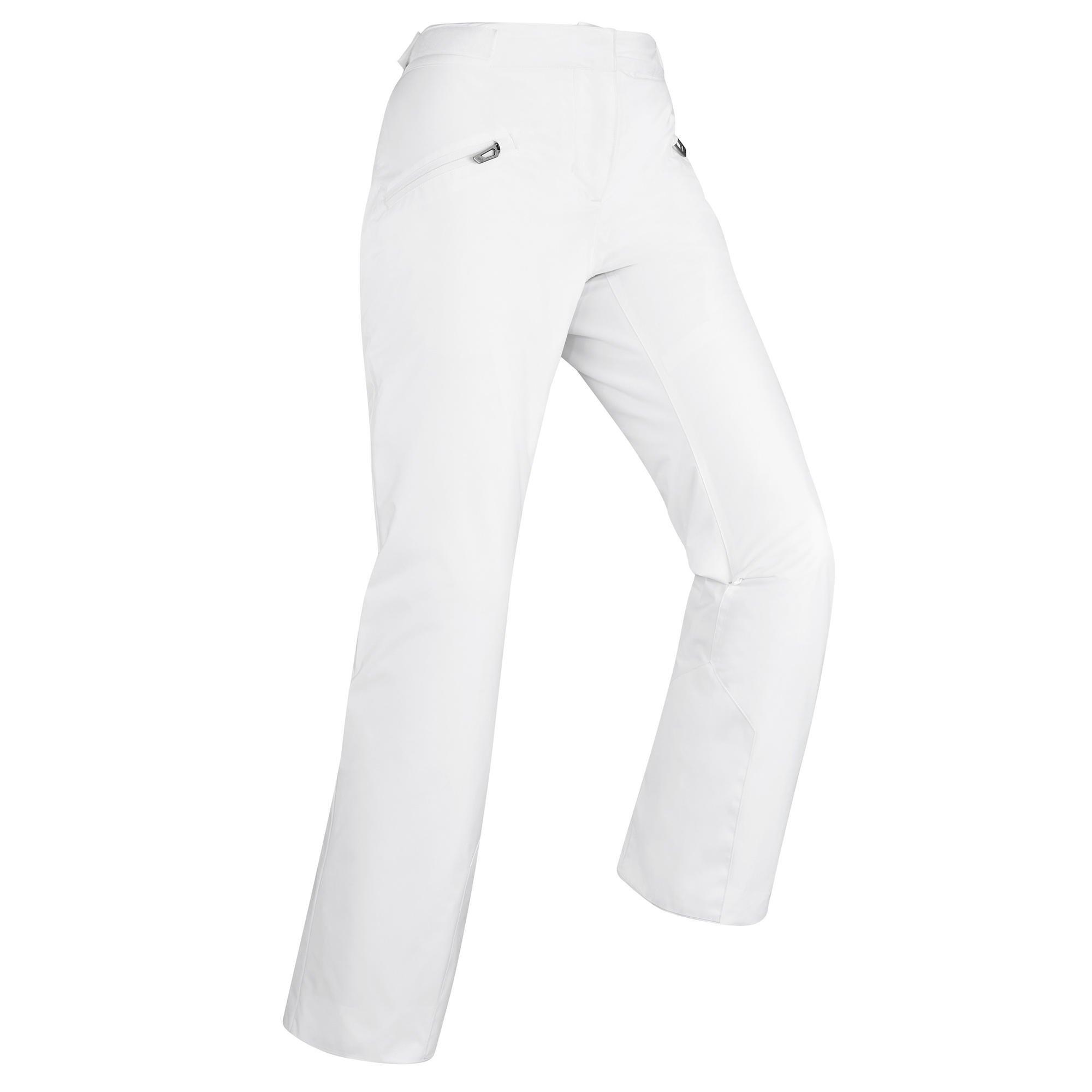 Теплые лыжные брюки Decathlon 180 Wedze, белый фото