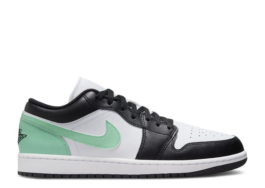 

Кроссовки Air Jordan Air Jordan 1 Low 'Green Glow', белый