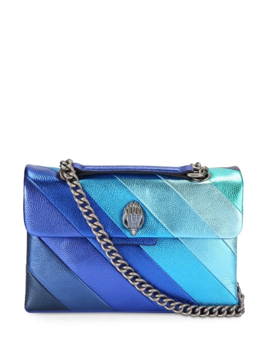 

Kurt Geiger London сумка Kensington с эффектом металлик, синий