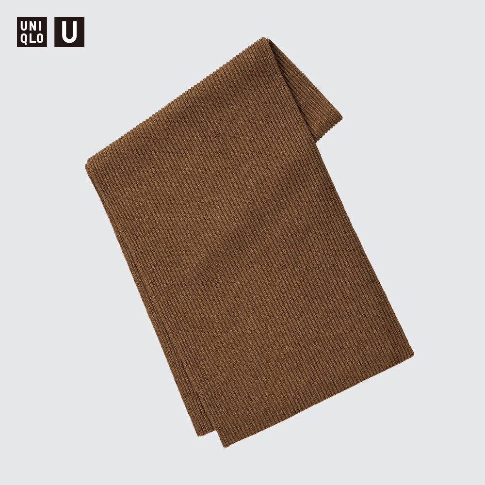 

Шарф Uniqlo женский, коричневый