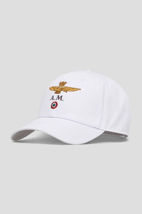

Хлопковая бейсболка Aeronautica Militare, белый