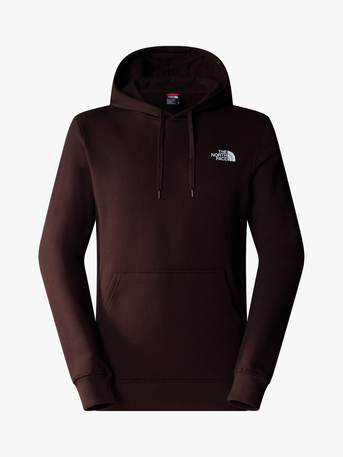 

Простая толстовка с куполом The North Face, коричневый