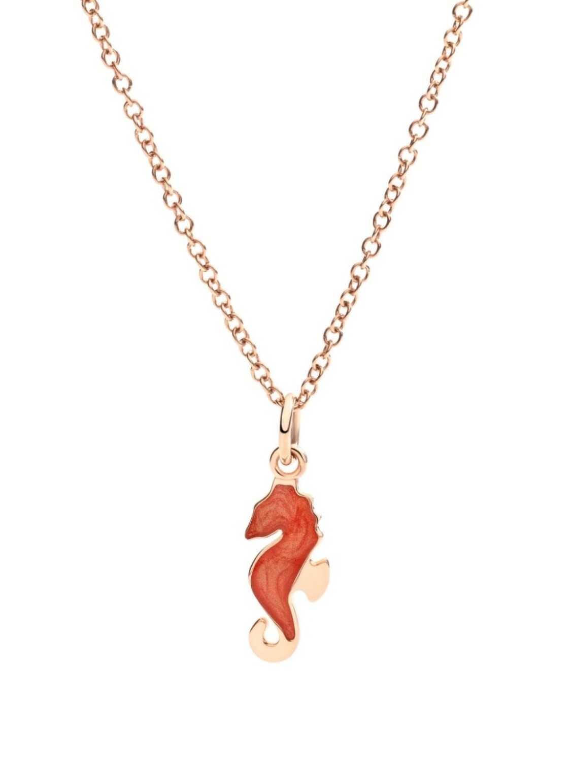 

Подвеска Seahorse из розового золота Dodo, оранжевый