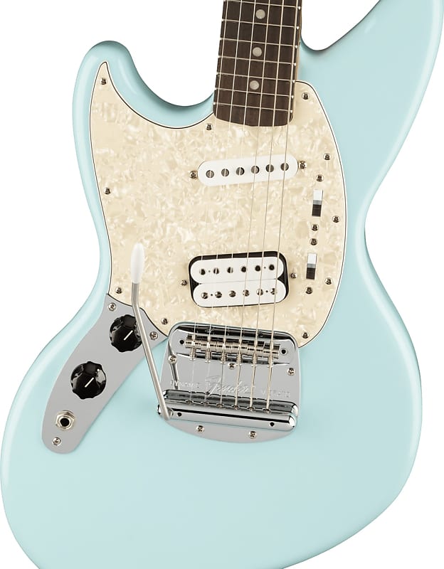 мешок для cменной обуви музыка kurt cobain 311189 Электрогитара Fender - Kurt Cobain Jag-Stang - Left-Handed Electric Guitar - Rosewood Fingerboard - Sonic Blue