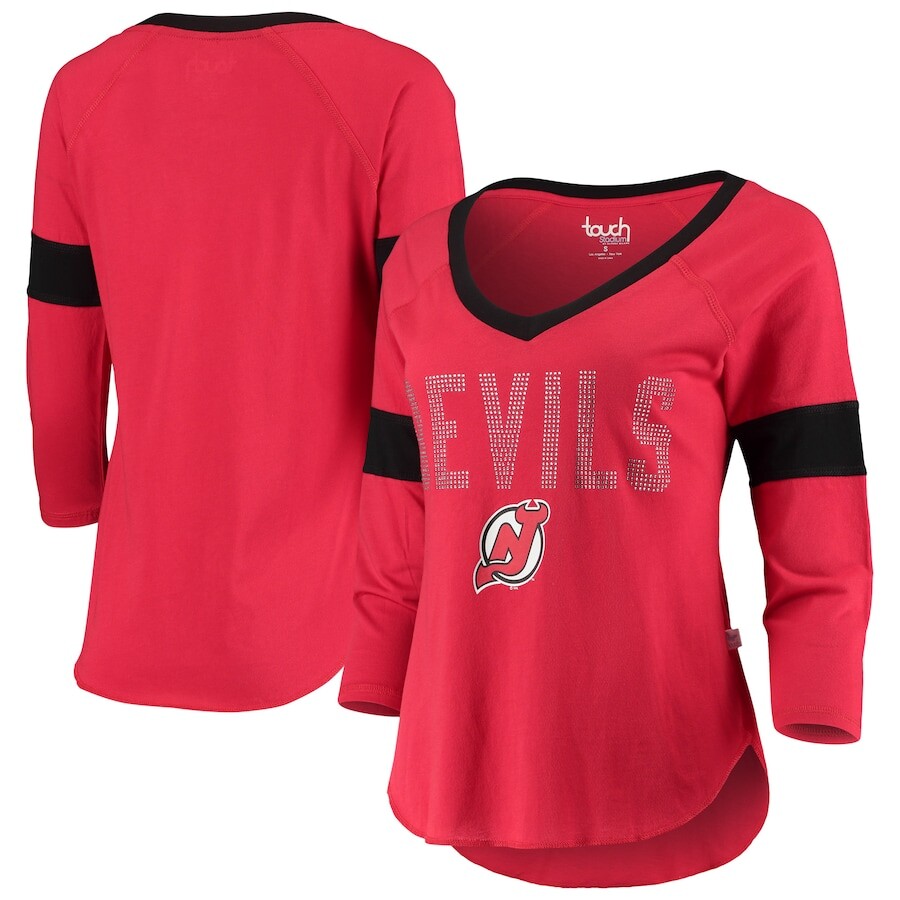 

Футболка с длинным рукавом Touch New Jersey Devils, красный